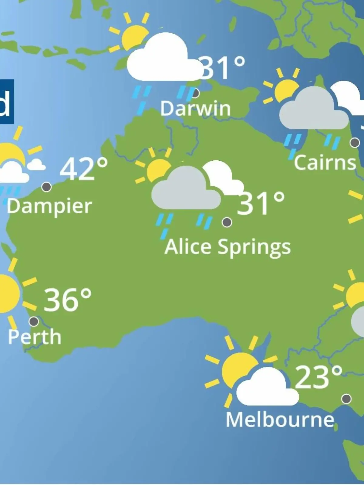 Bild zu: "Australien: Wie wird das Wetter?"