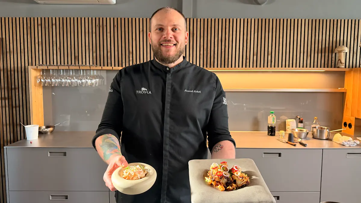 Marcel Kokot vom Restaurant Troyka präsentiert euch die leckeren Alternativen