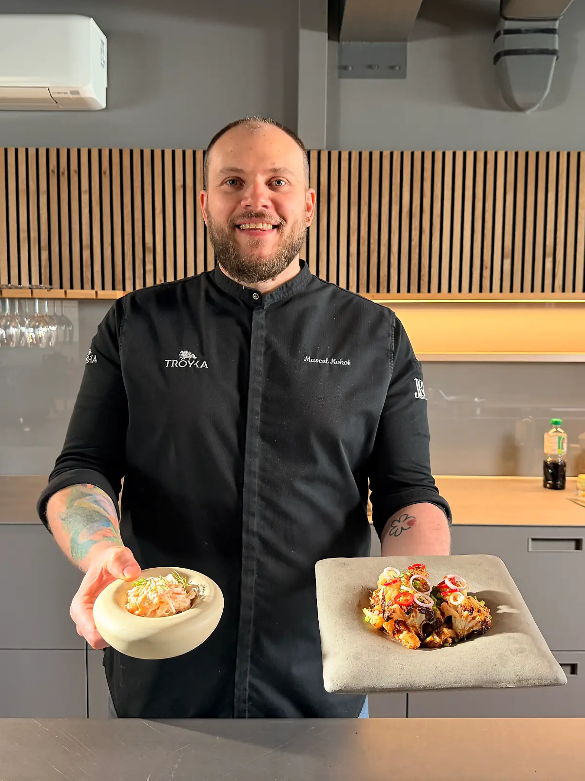 Marcel Kokot vom Restaurant Troyka präsentiert euch die leckeren Alternativen