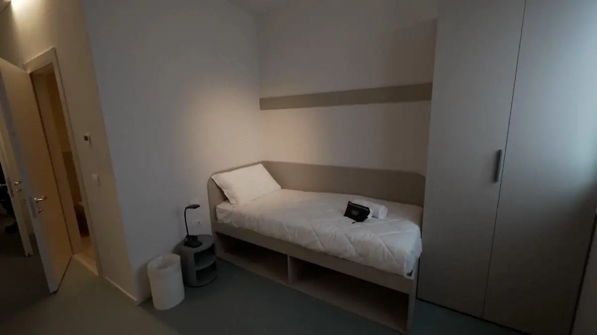 Hier schlafen die Olympia-Stars, danach tun es Studenten Den Segen vom Papst haben sie