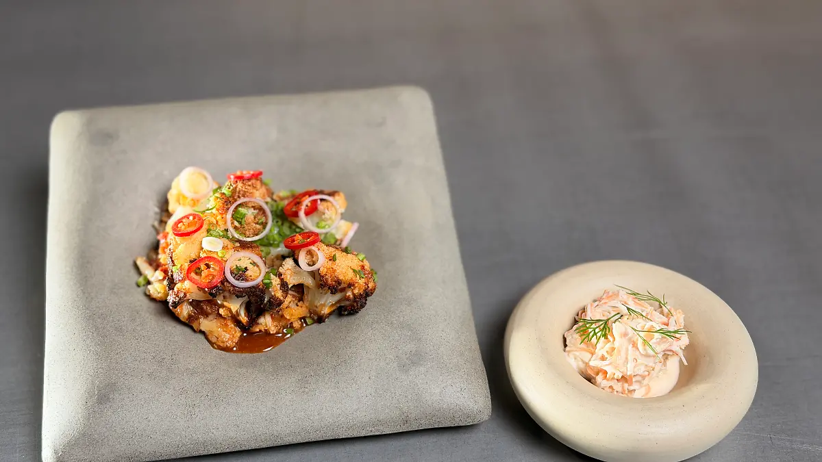 Da möchte man sofort zugreifen! Buffalo Wings aus Blumenkohl