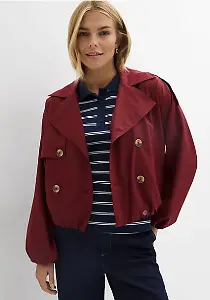 Kurze Trenchjacke