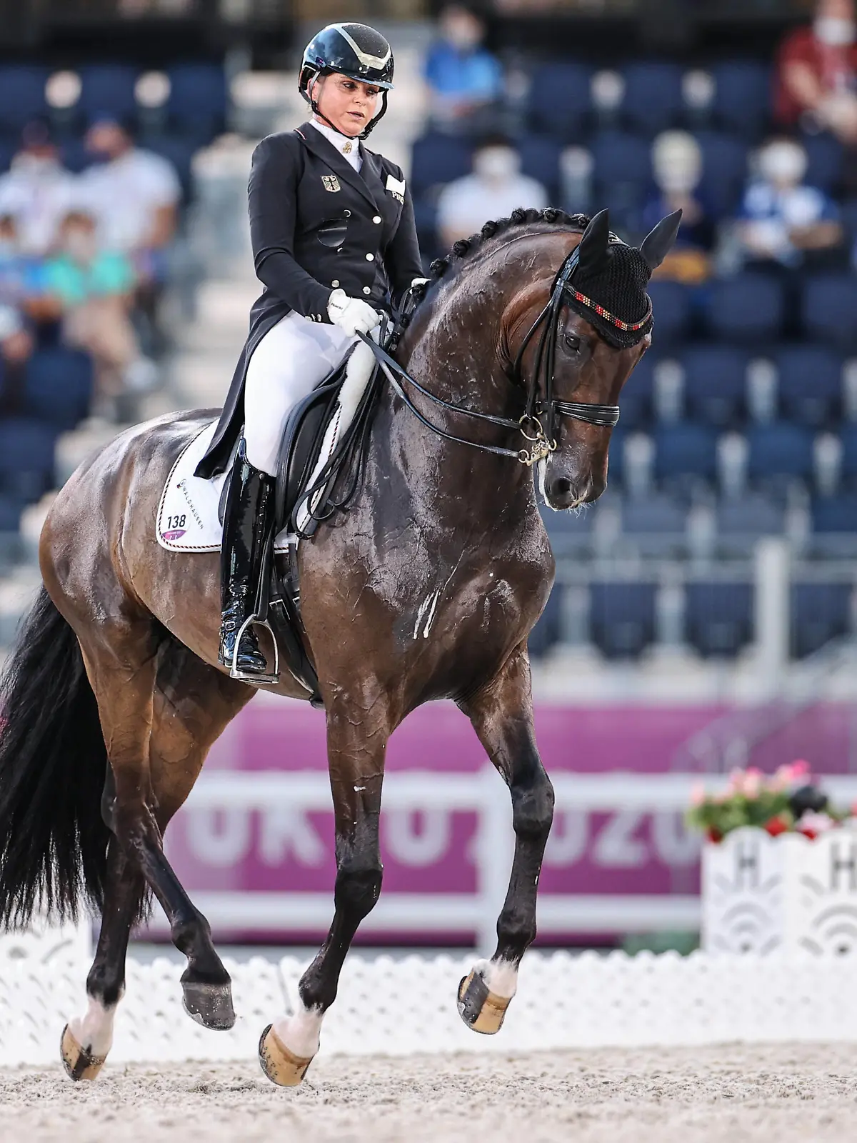 SCHNEIDER Dorothee GER, JULY 27, 2021 - Equestrian : Dressage Team Final, during the Tokyo 2020 Olympic Games, Olympische Spiele, Olympia, OS at the Equestrian Park Baji Koen in Tokyo, Japan. Noxthirdxpartyxsales PUBLICATIONxNOTxINxJPN 165641150 