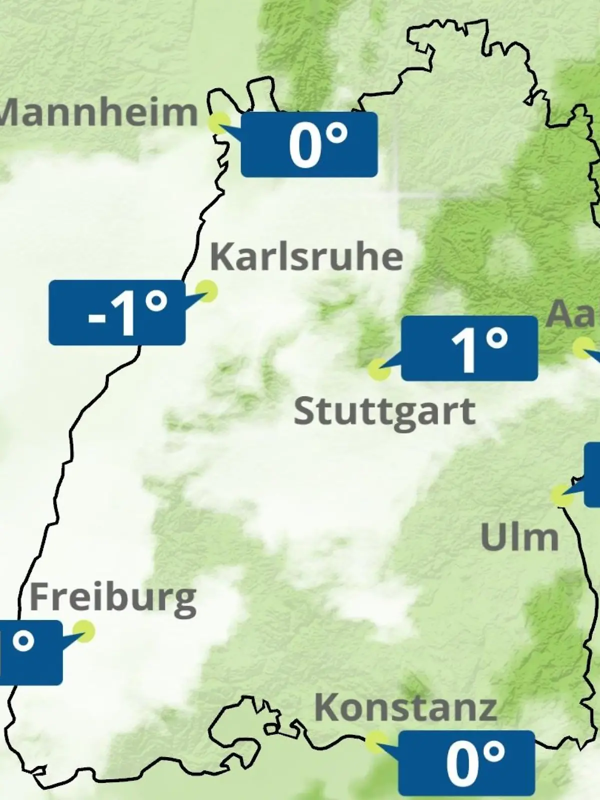 Bild zu: "Baden-Württemberg: Wie wird das Wetter?"