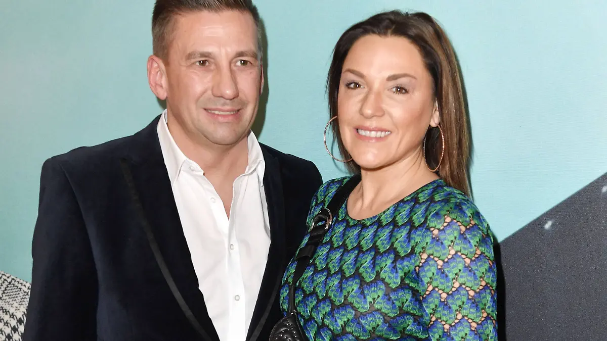 Simone Ballack mit ihrem zweiten Ehemann Andreas Mecky. (Archivfoto)