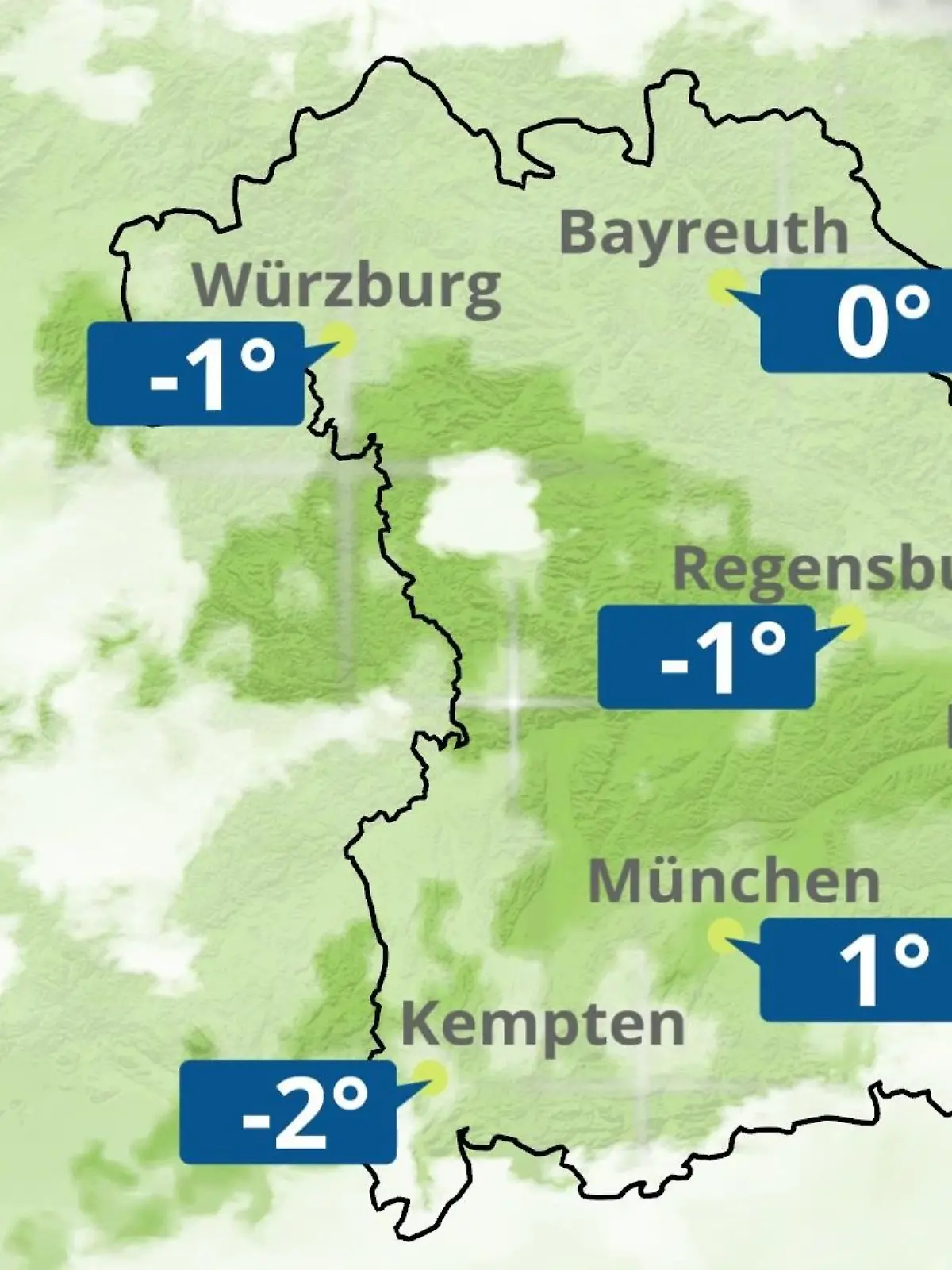 Bild zu: "Bayern: Wie wird das Wetter?"