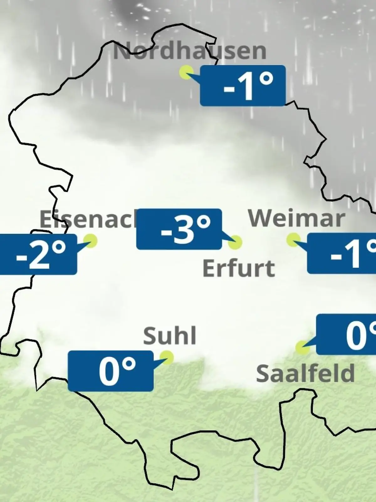Bild zu: "Thüringen: Wie wird das Wetter?"