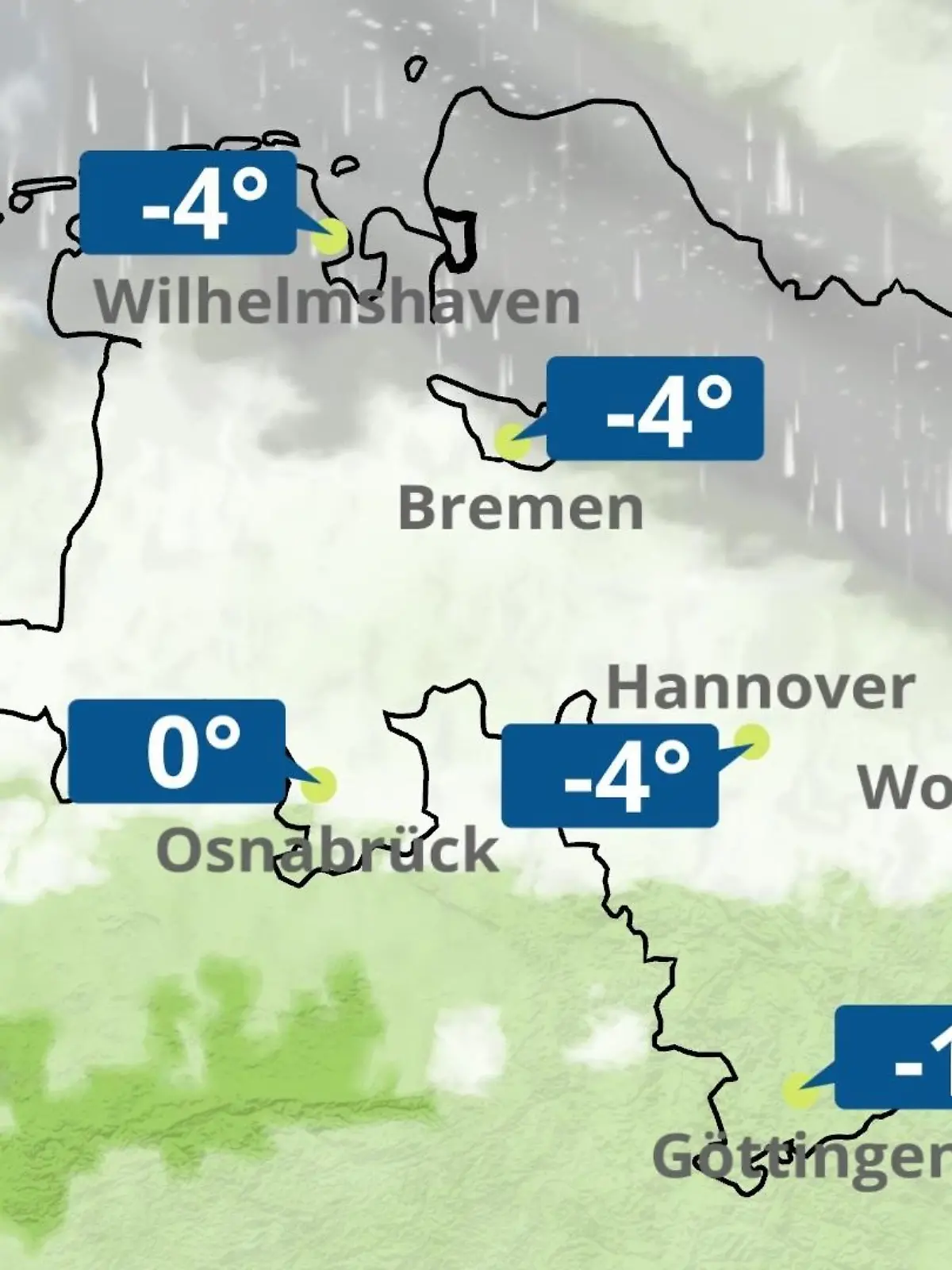 Bild zu: "Bremen und Niedersachsen: Wie wird das Wetter?"