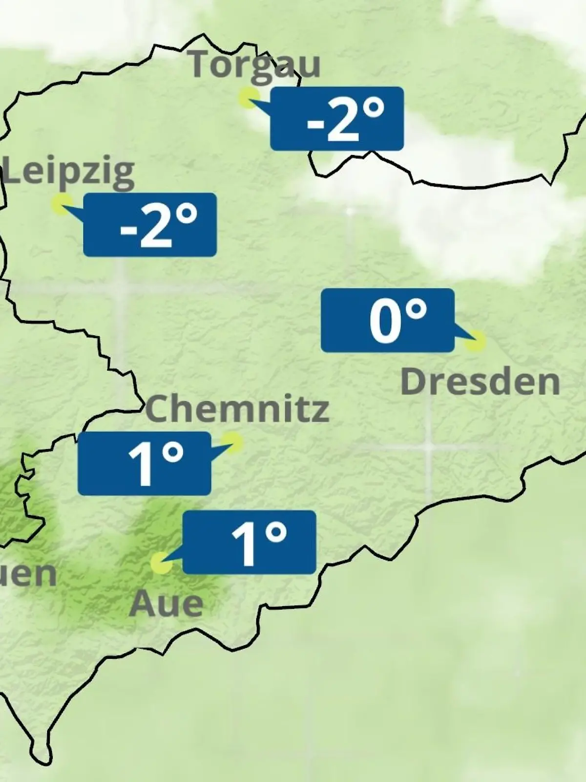 Bild zu: "Sachsen: Wie wird das Wetter?"