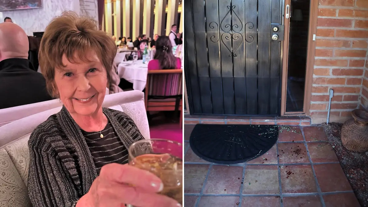 Auf den Fliesen im Eingangsbereich des Hauses von Nancy Guthrie (84) werden Blutspuren gesichert.