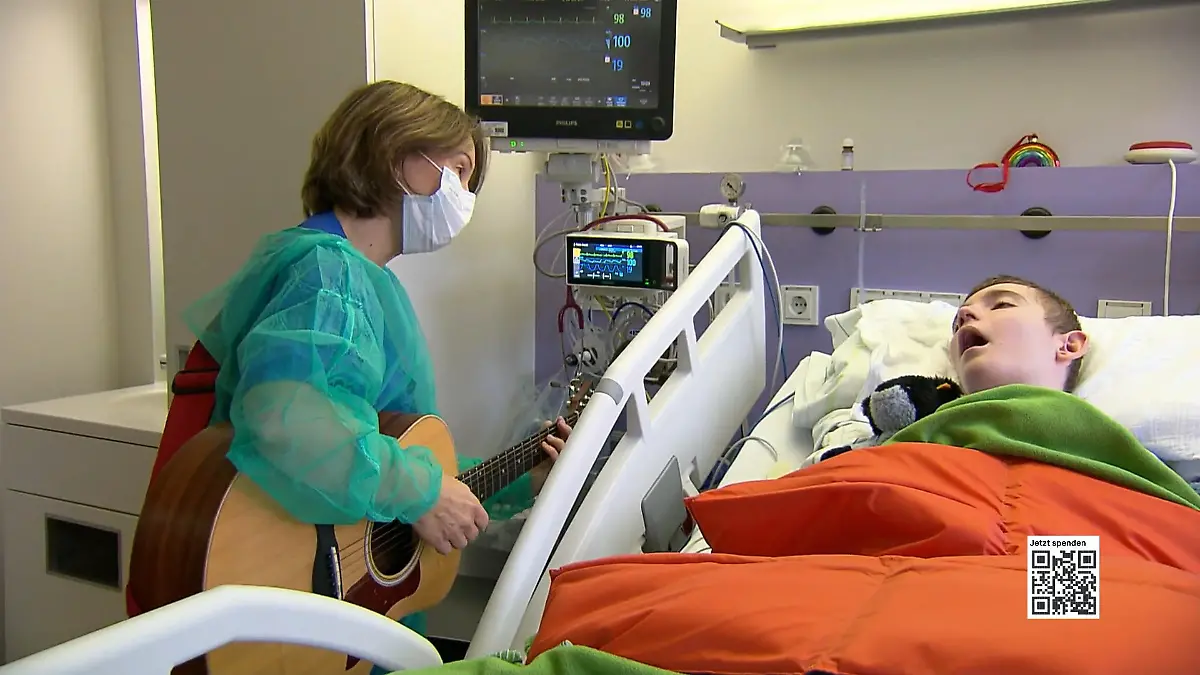 Musiktherapie für schwerkranke Kinder Update: "Die gute Minute"