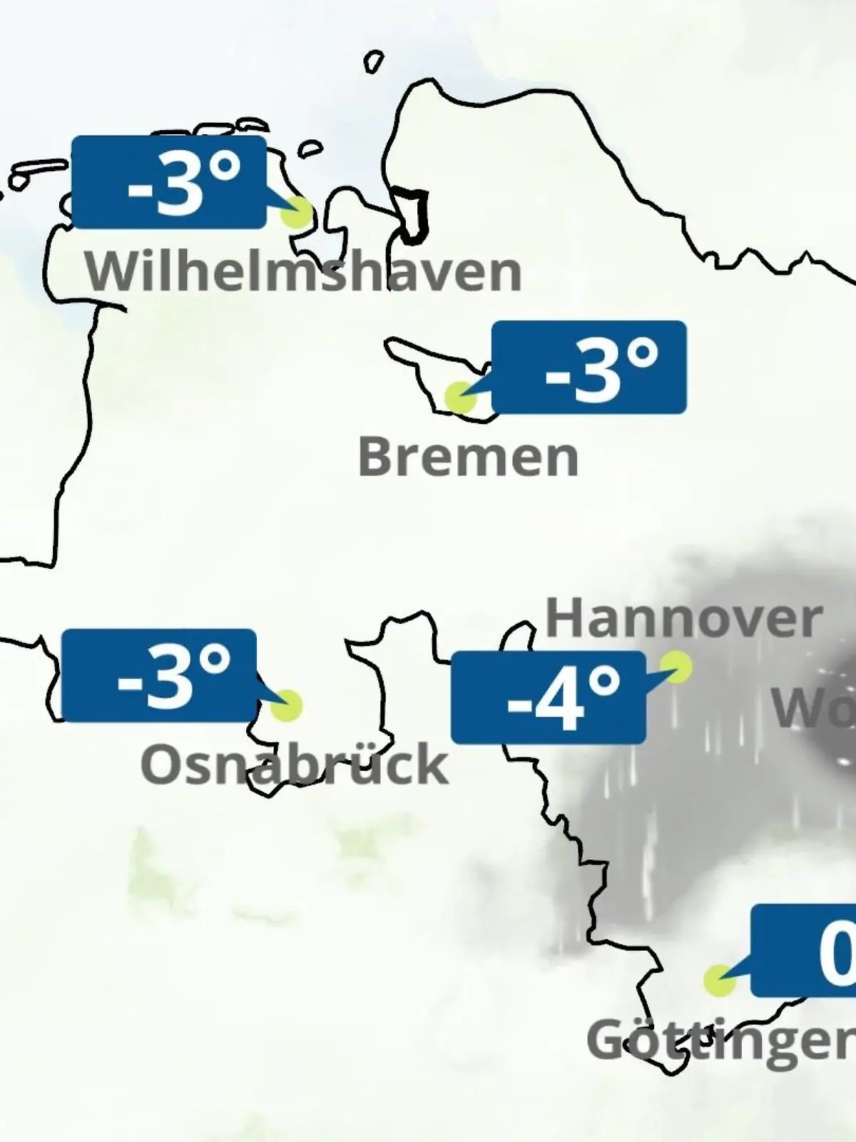 Bild zu: "Bremen und Niedersachsen: Wie wird das Wetter?"