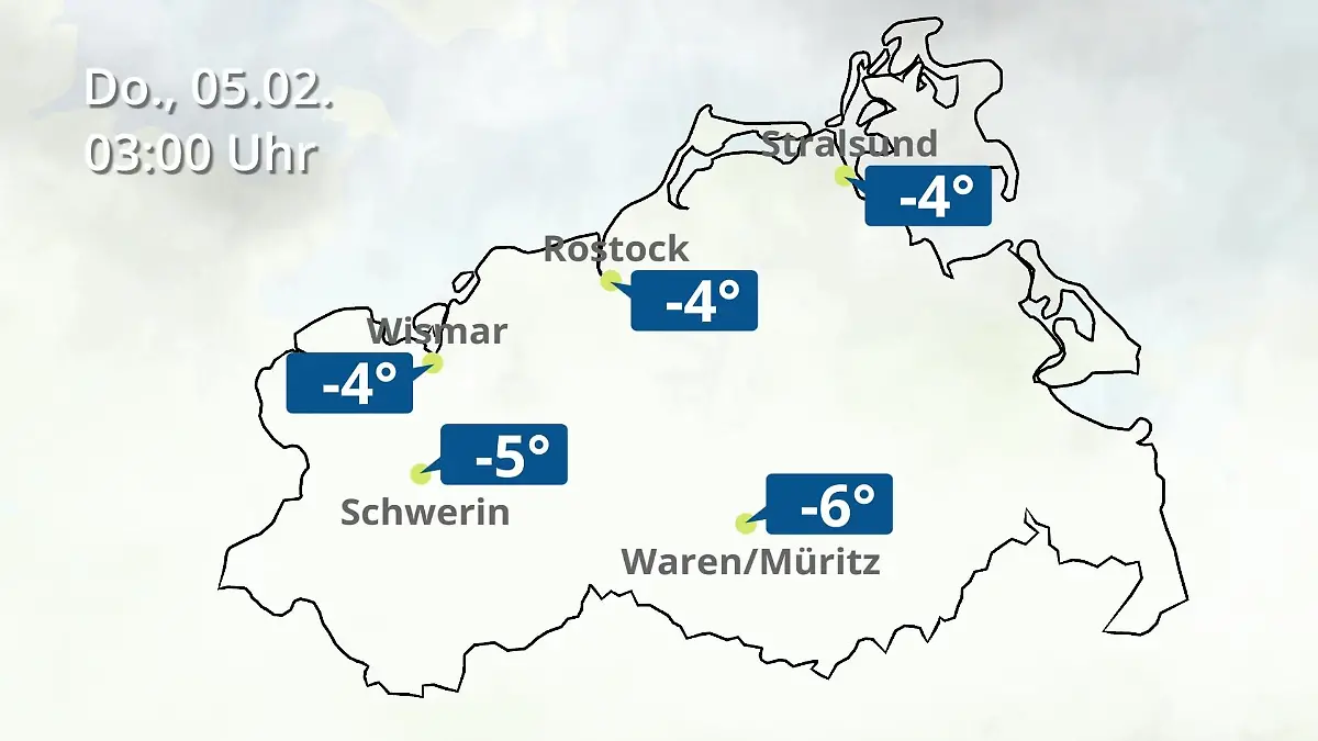 Mecklenburg-Vorpommern: Wie wird das Wetter? Regen- und Wolkenfilm für Rostock, Rügen und die Ostseeküste