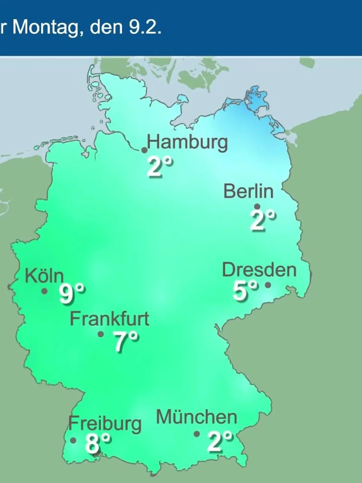 Bild zu: "Im Video: Temperatur-Vorhersage"