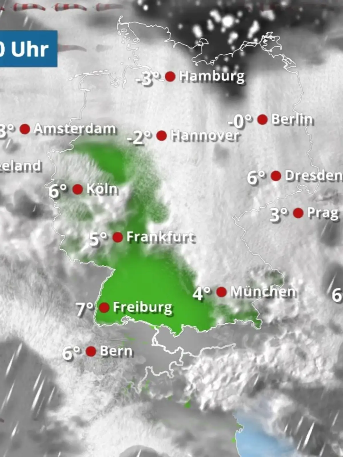 Bild zu: "Schnee im Nordosten Deutschlands"
