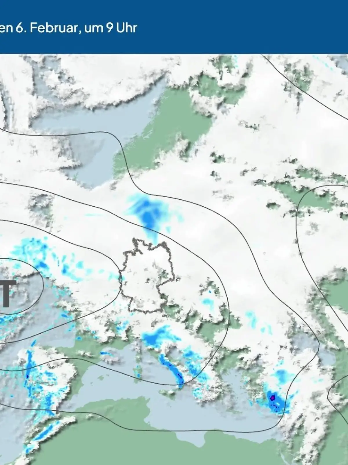 Bild zu: "Die Wetterlage der kommenden 5 Tage"