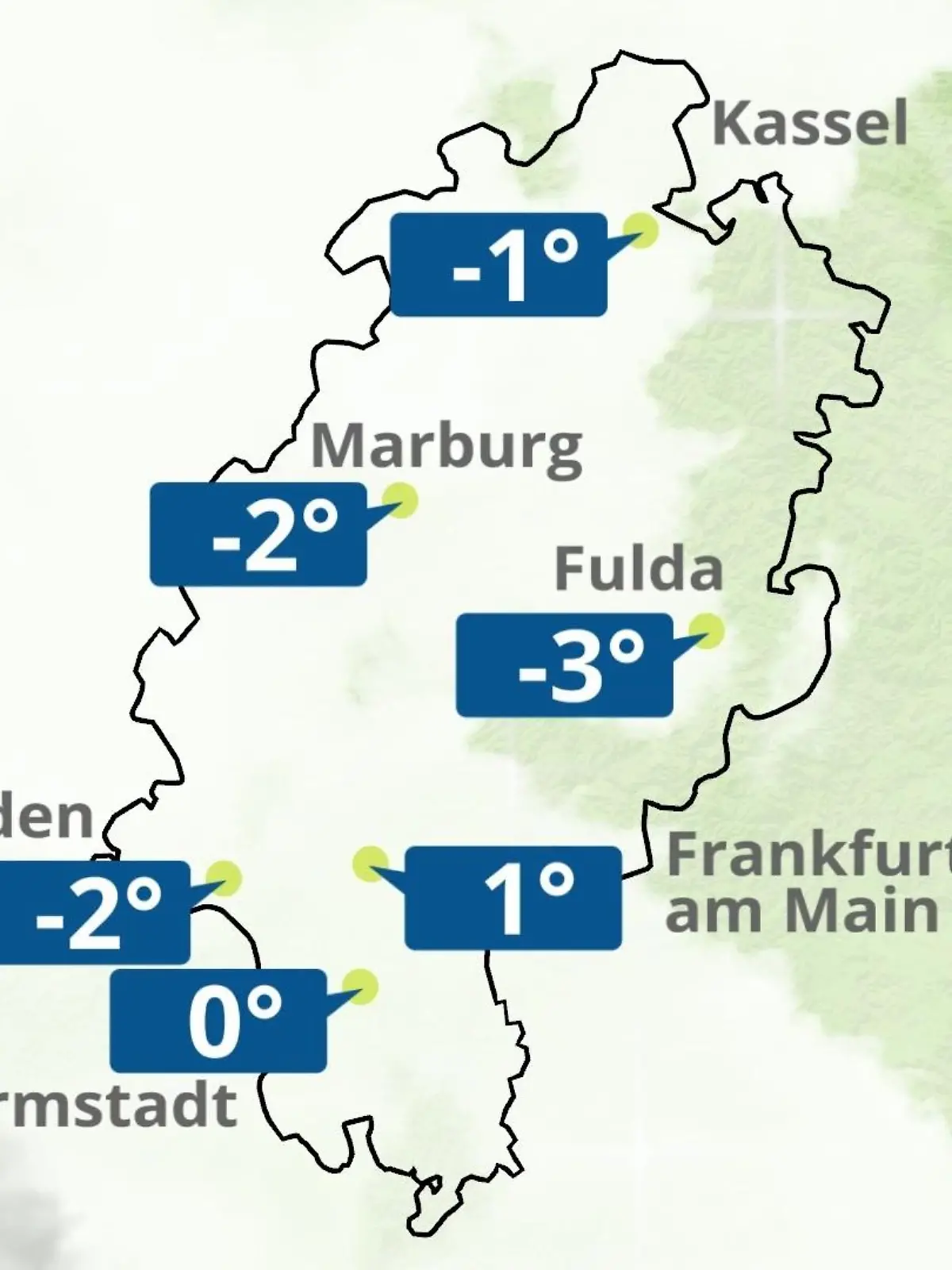 Bild zu: "Hessen: Wie wird das Wetter?"