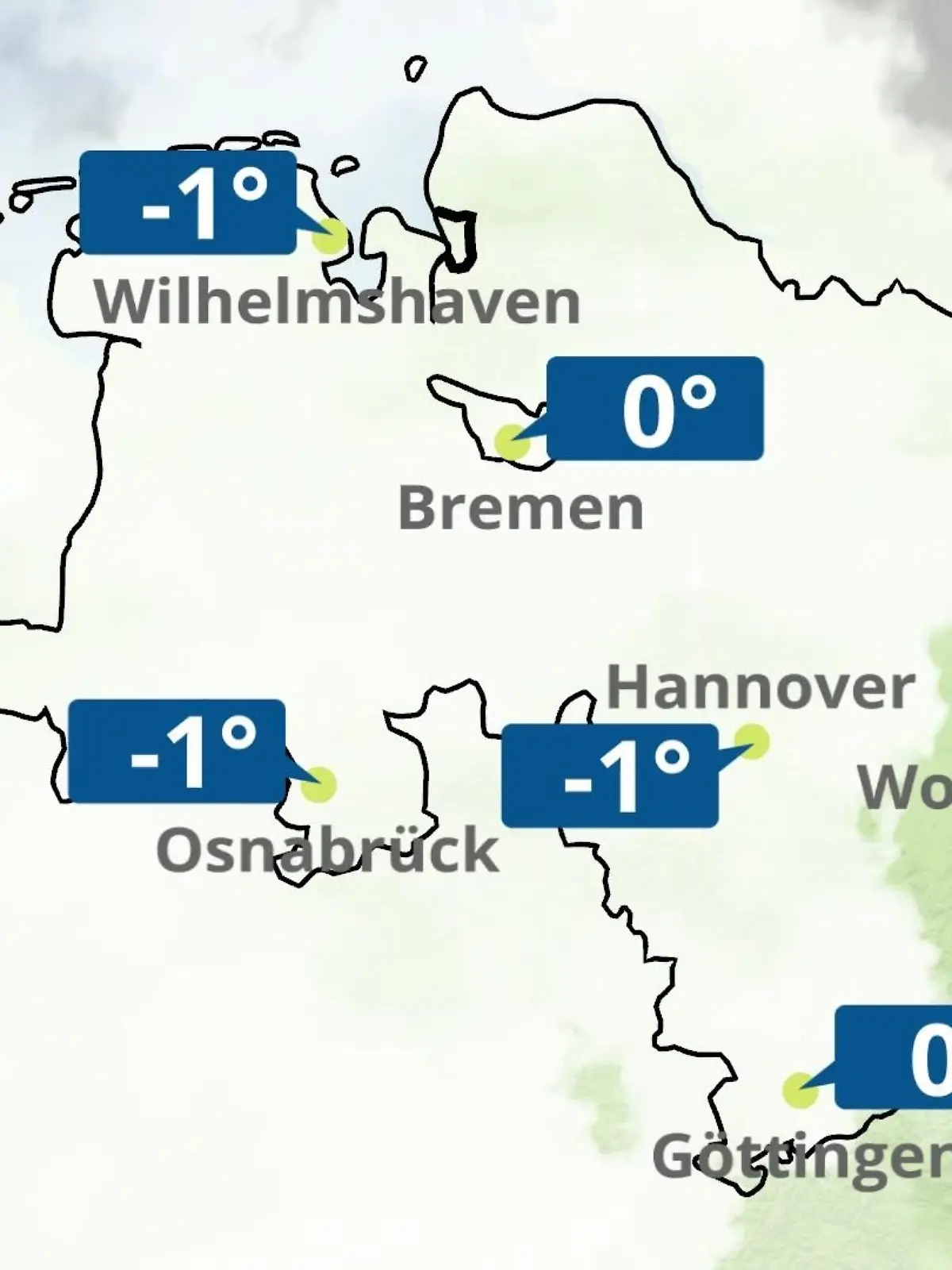 Bild zu: "Bremen und Niedersachsen: Wie wird das Wetter?"
