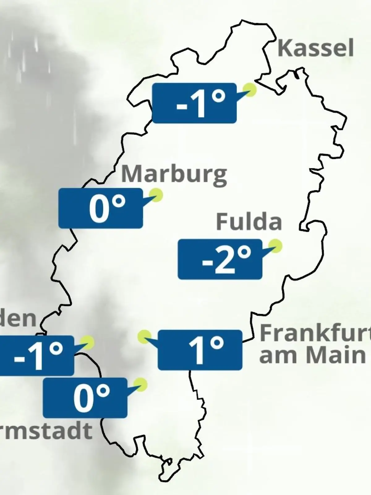 Bild zu: "Hessen: Wie wird das Wetter?"
