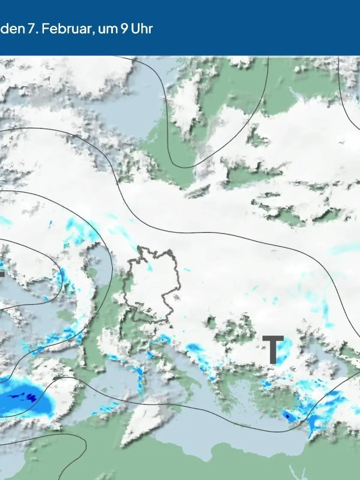 Bild zu: "Die Wetterlage der kommenden 5 Tage"