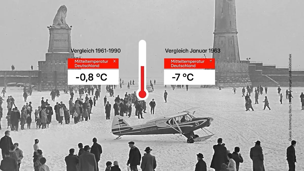 Deutschland erlebt frostige Temperaturen und Schnee Kältester Januar seit neun Jahren