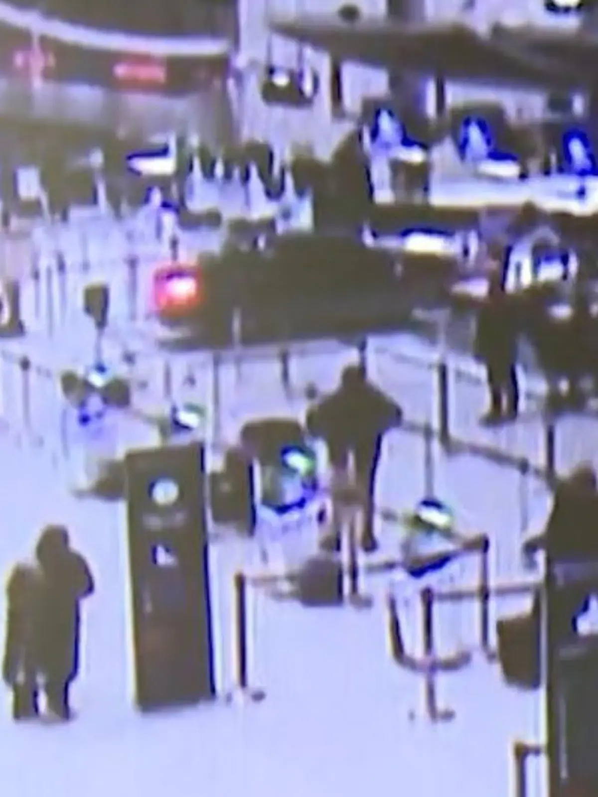 Bild zu: "Auto kracht in Flughafen! Mann rast bis zum Check-In ‒ mehrere Verletzte"