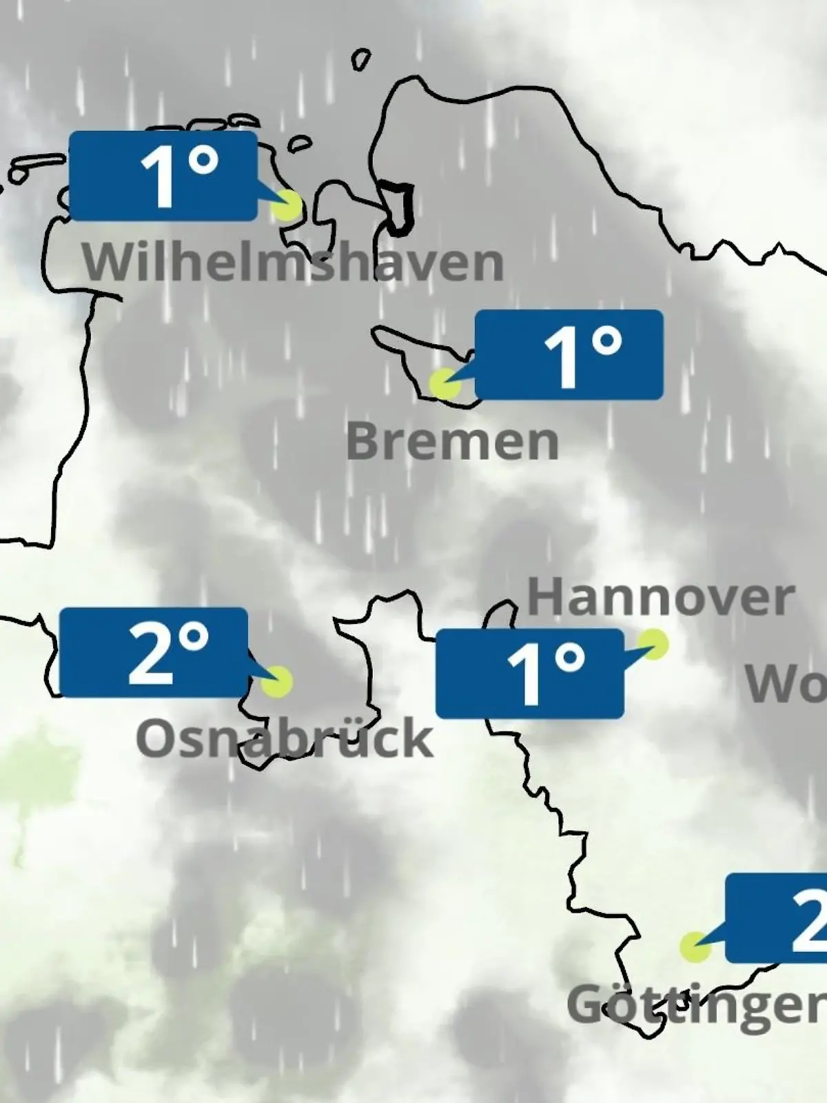 Bild zu: "Bremen und Niedersachsen: Wie wird das Wetter?"