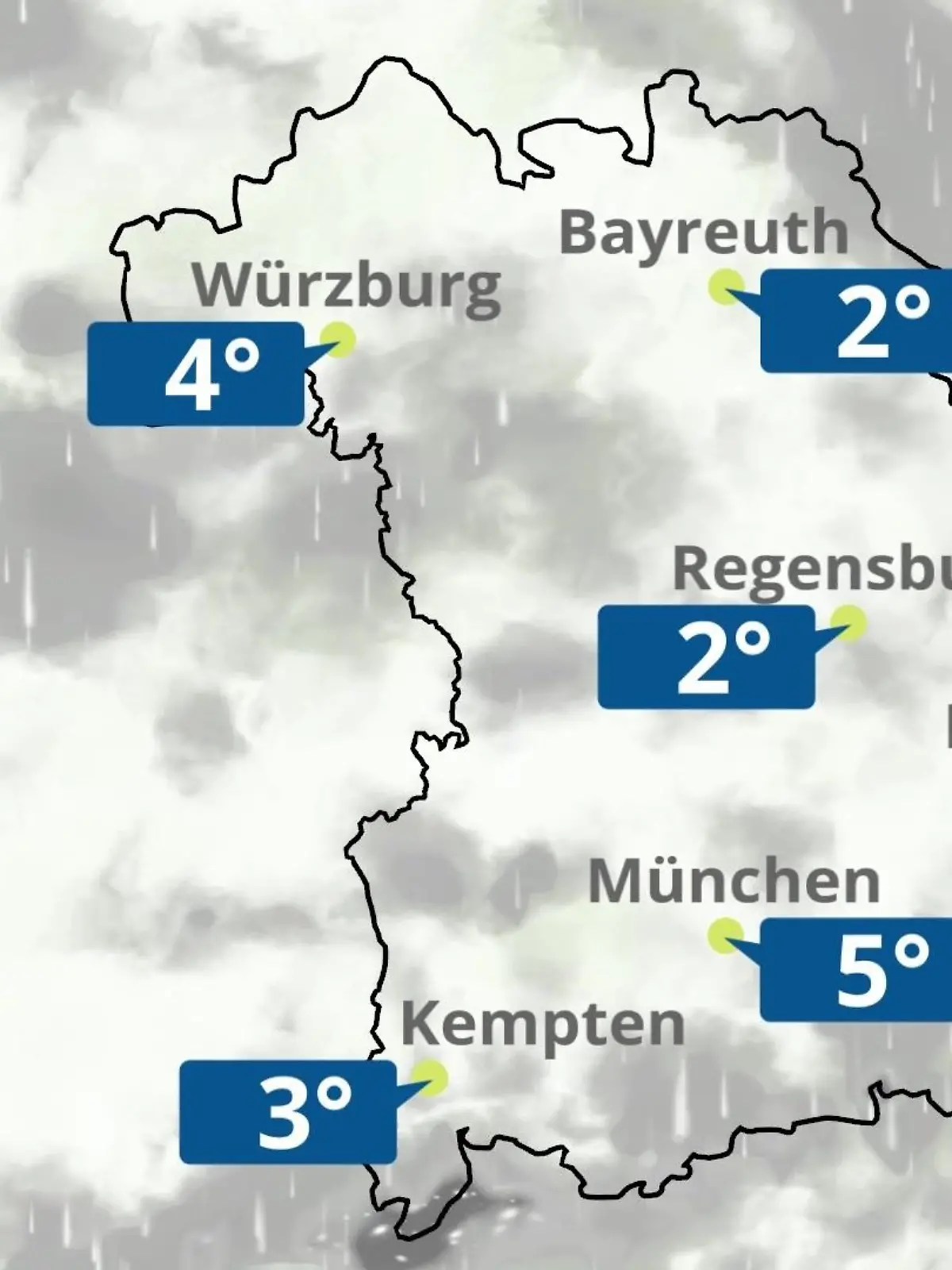 Bild zu: "Bayern: Wie wird das Wetter?"
