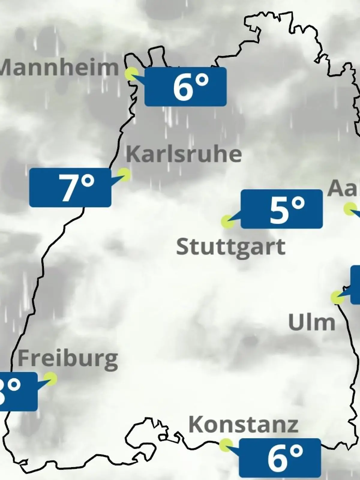 Bild zu: "Baden-Württemberg: Wie wird das Wetter?"