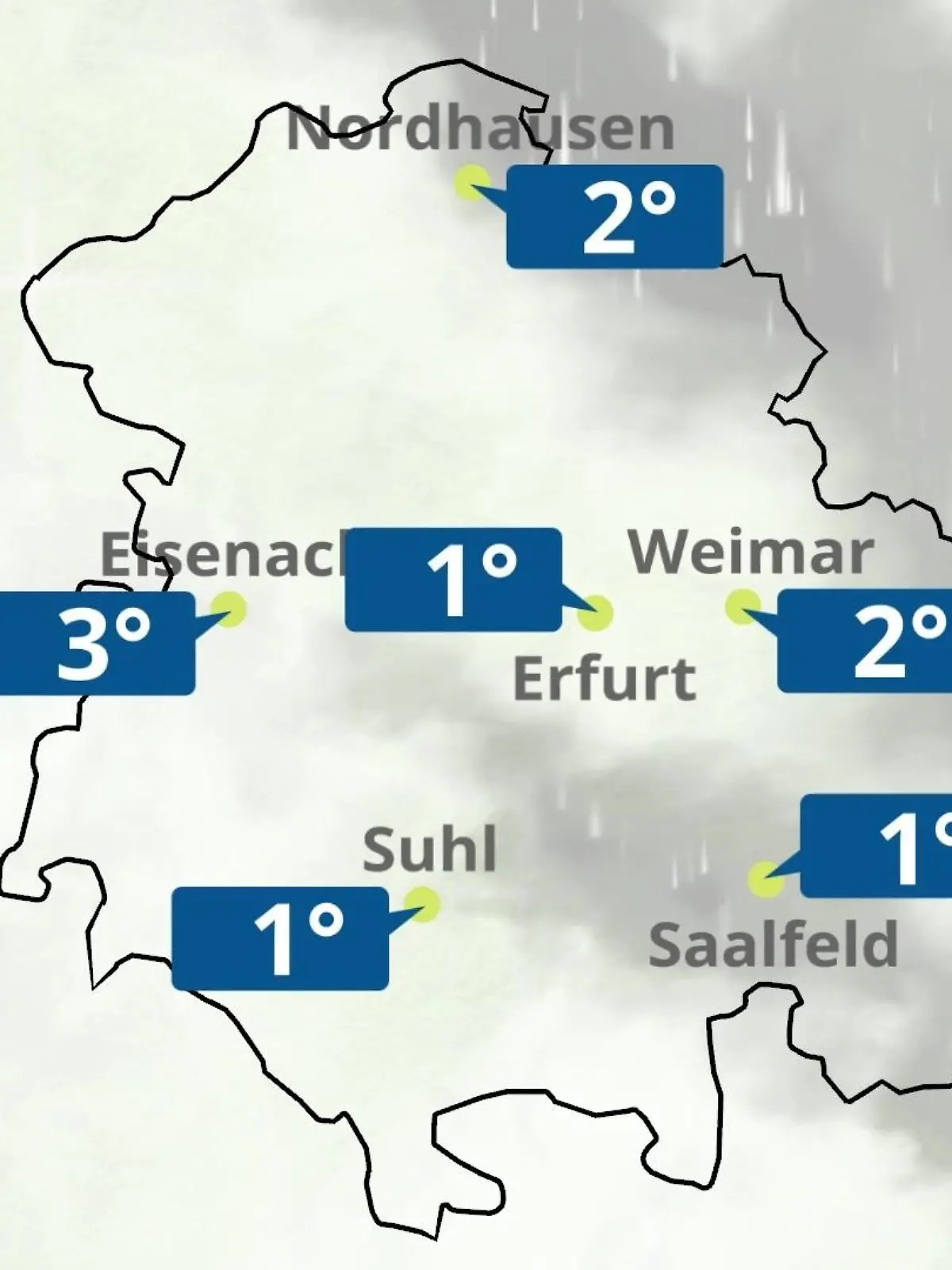 Bild zu: "Thüringen: Wie wird das Wetter?"