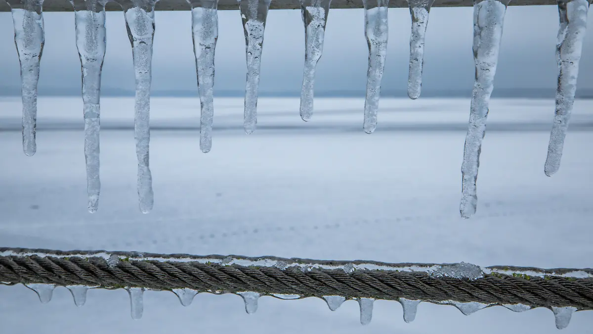 Winterwetter in der Seenplatte