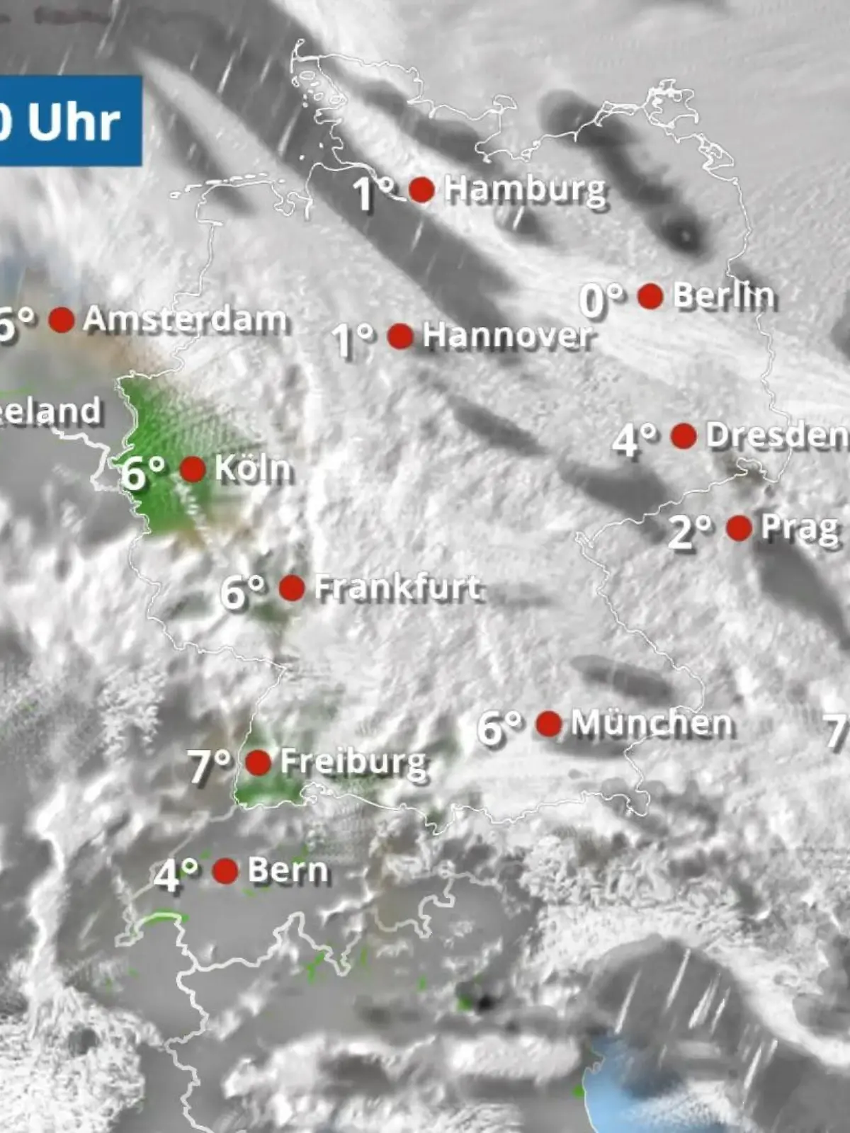 Bild zu: "Teils noch gefrierender Regen und Glättegefahr!"