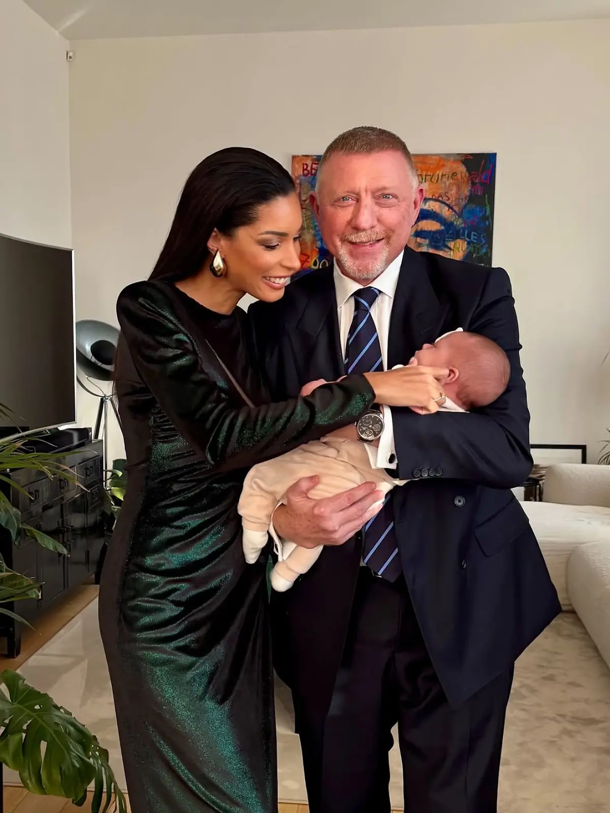 Töchterchen Zoë Vittoria ist Ende November geboren.