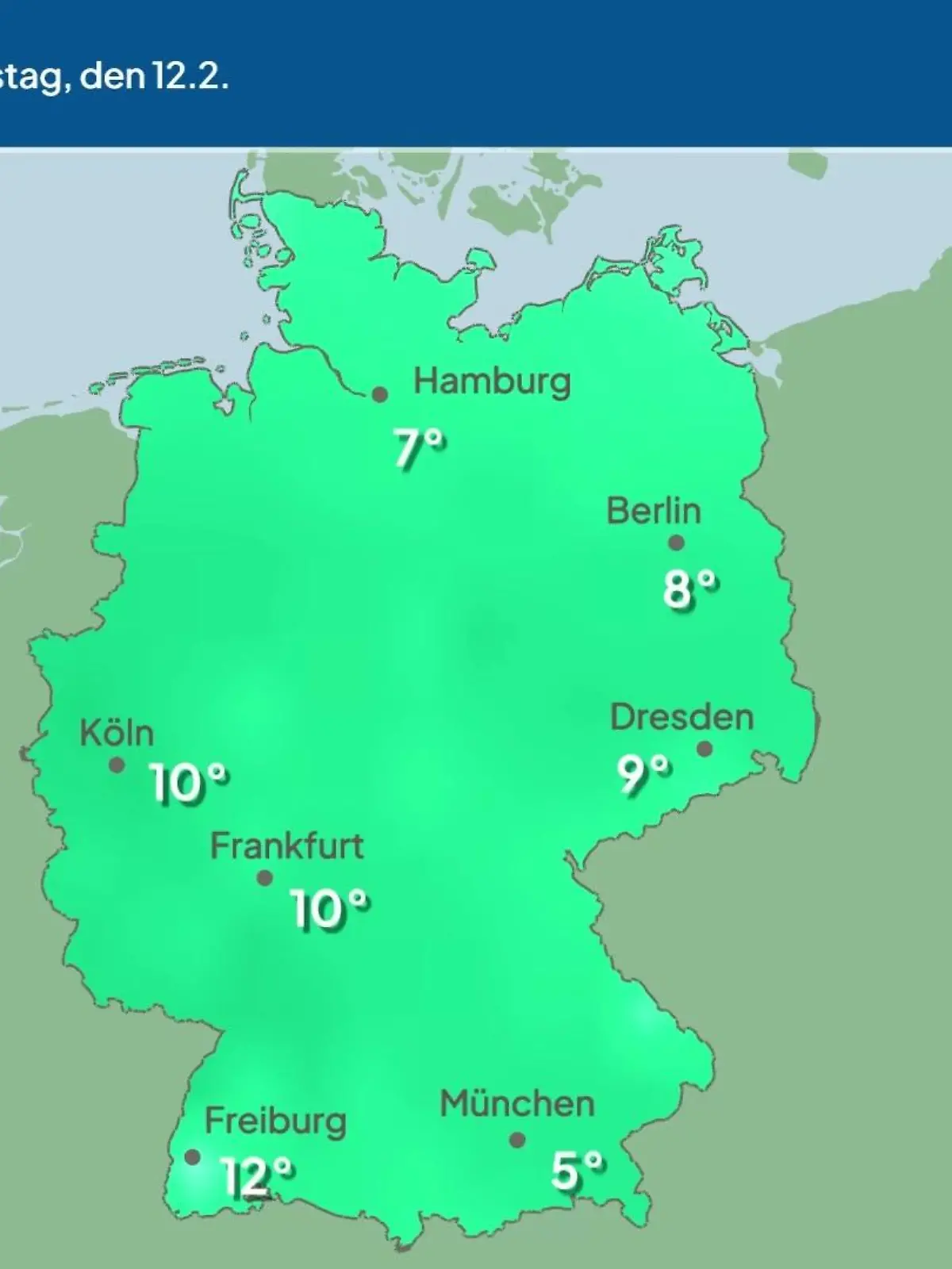 Bild zu: "Im Video: Temperatur-Vorhersage"