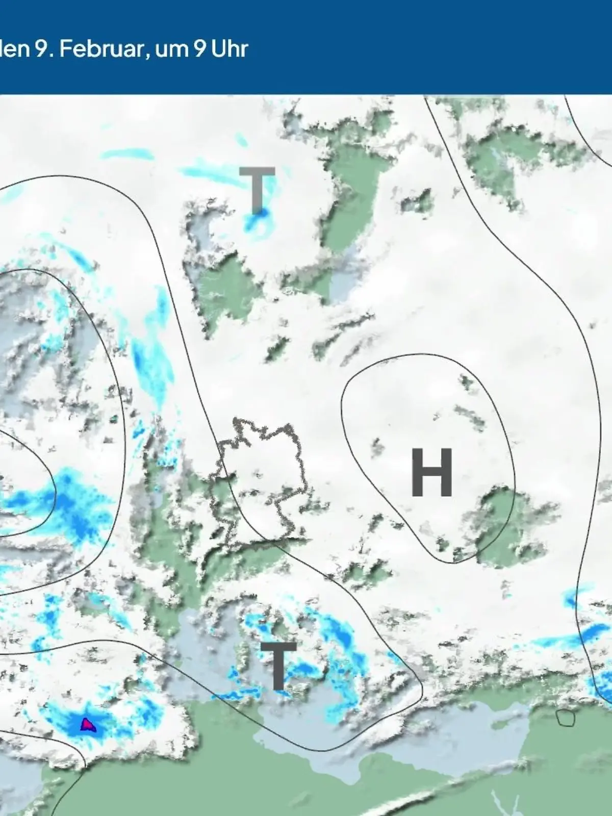Bild zu: "Die Wetterlage der kommenden 5 Tage"
