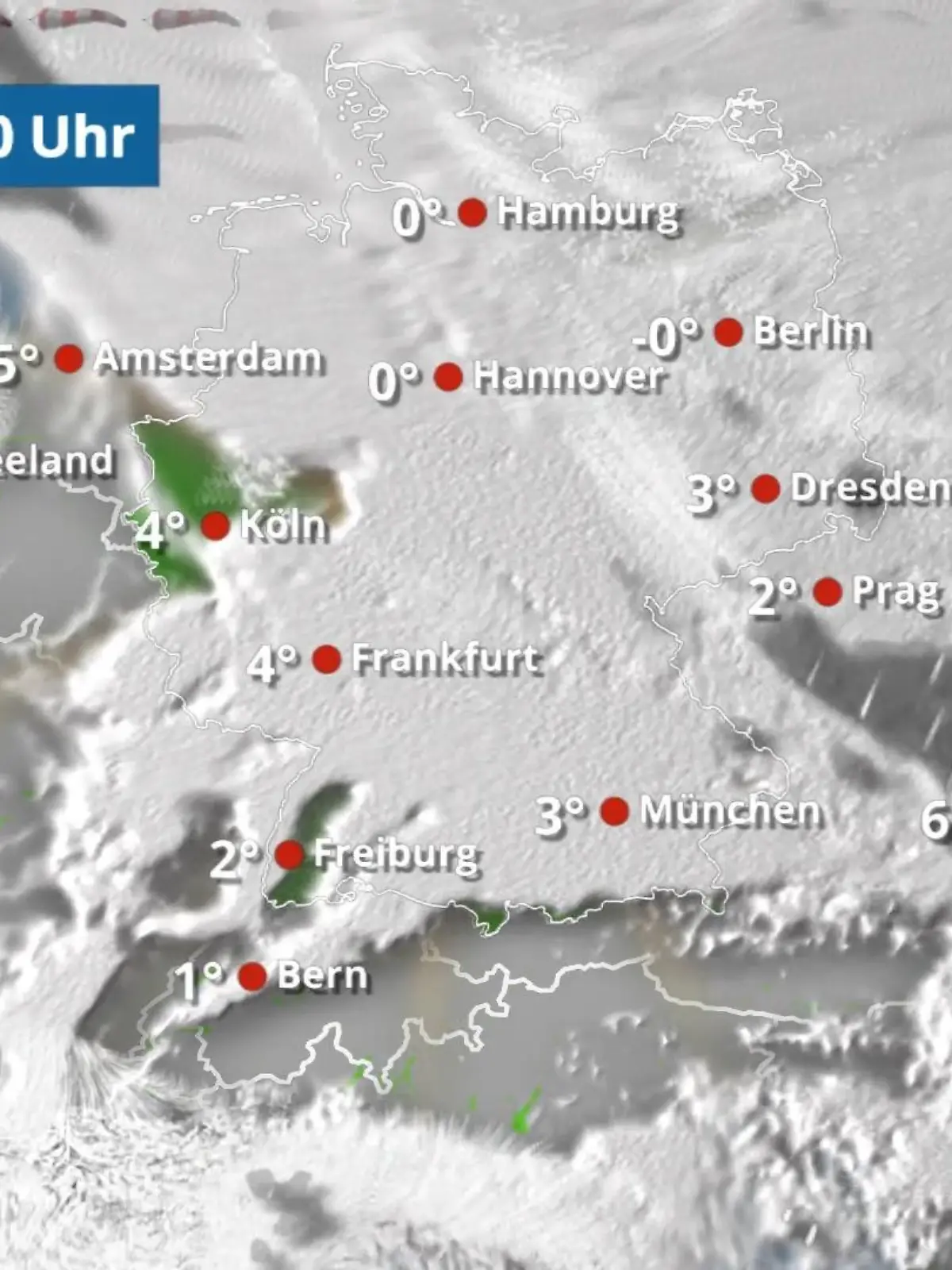 Bild zu: "Oft wolkig oder dauertrüb, aber meist trocken"