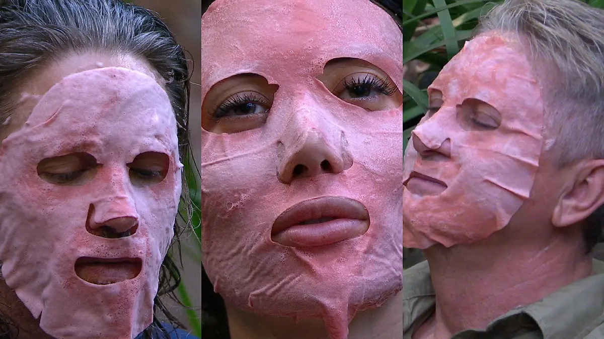 Gil Ofarim, Samira Yavuz und Hubert Fella lassen es sich im Dschungelcamp-Finale richtig gut gehen