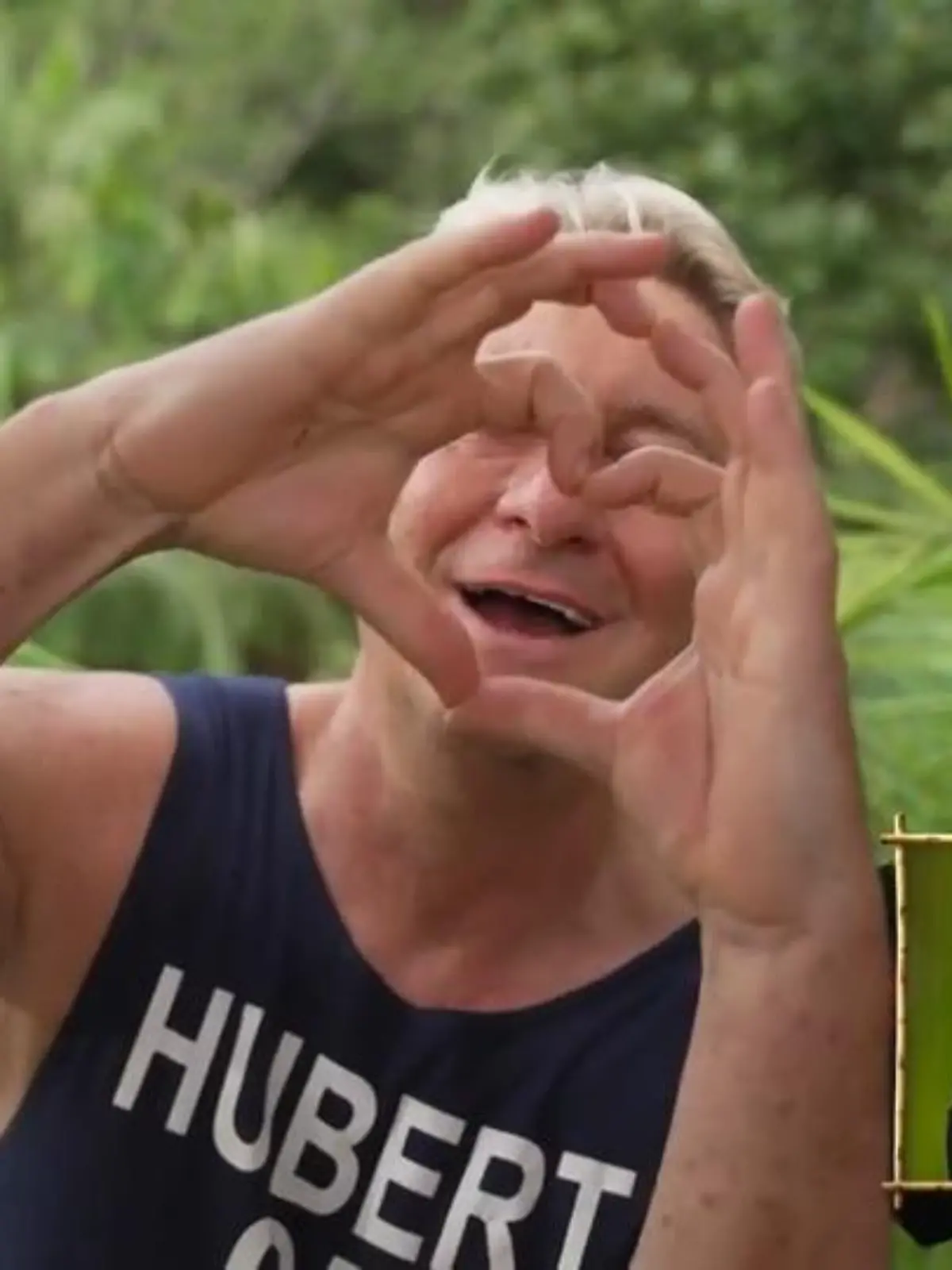 Bild zu: "Tränen bei Matthias Mangiapane nach Liebeserklärung von Hubert Fella"