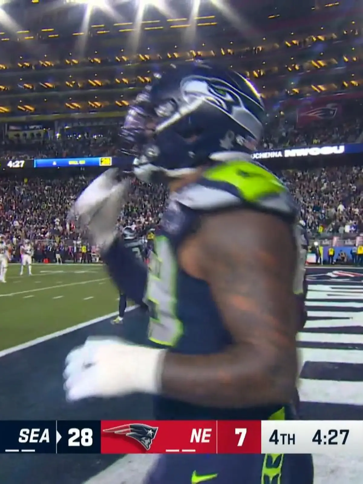 Bild zu: "Sensations-Touchdown bringt Seahawks auf die Siegerstraße"