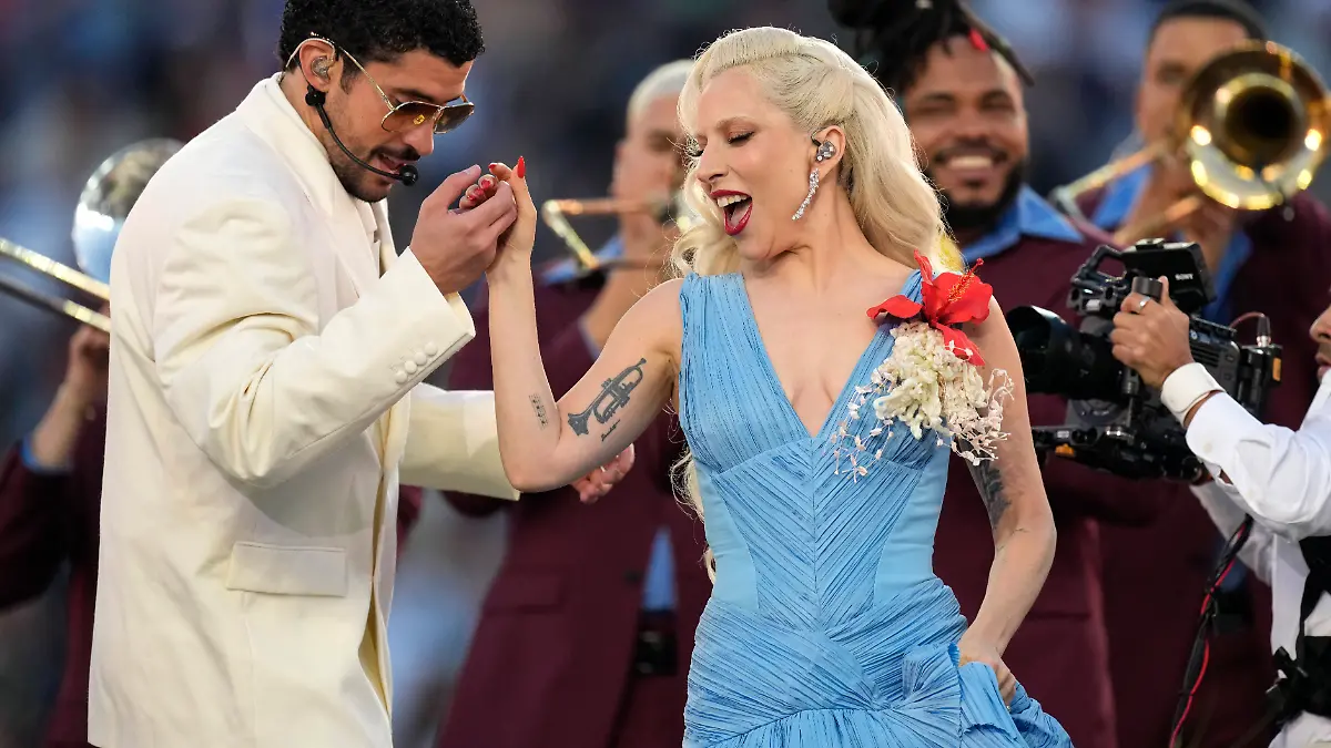 Bad Bunny und Lady Gaga