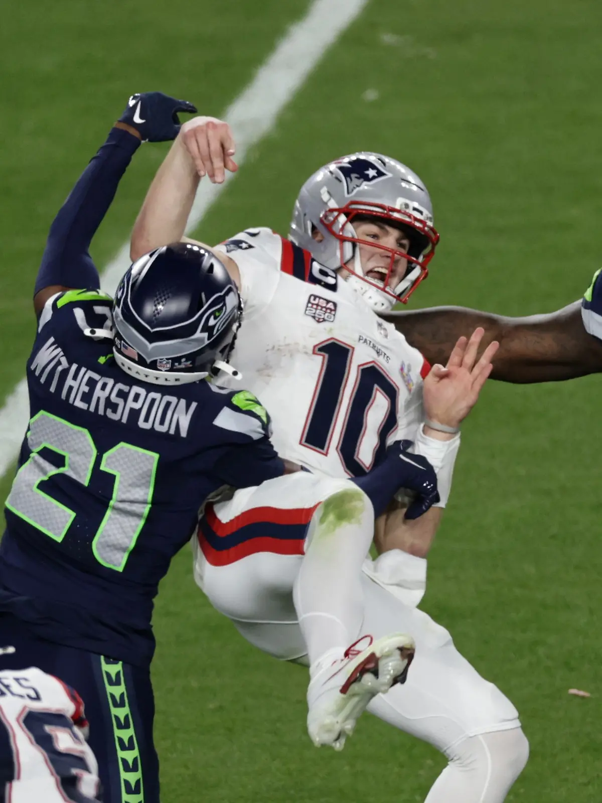 Bild zu: "Seattle Seahawks vermöbeln New England Patriots"
