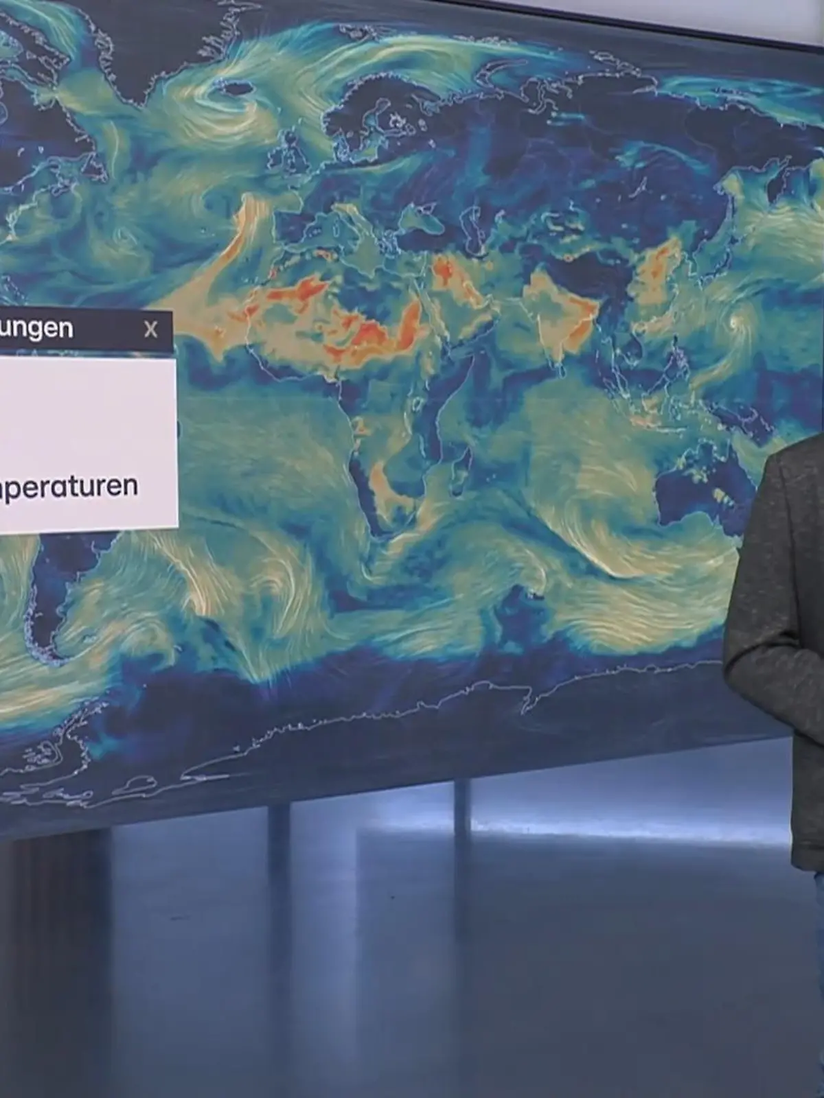 Bild zu: "Einfluss auf die Temperaturentwicklung im Jahr 2025"