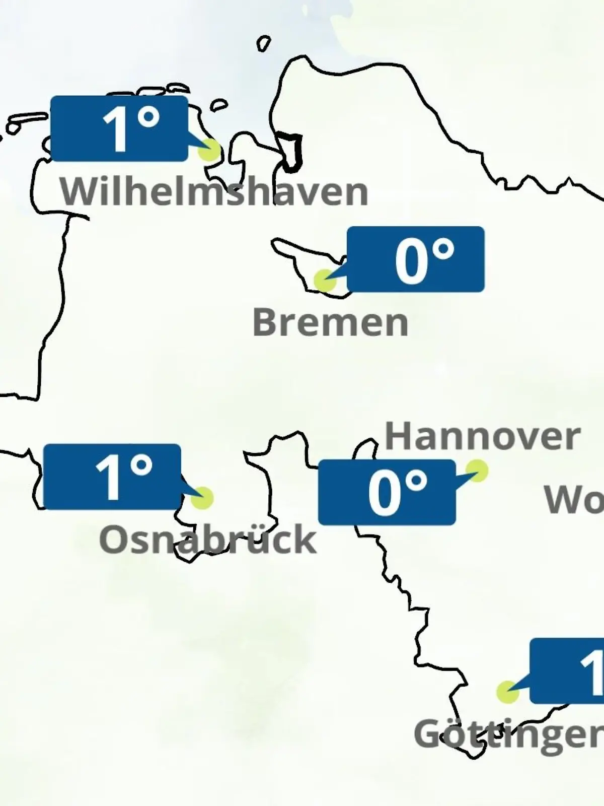 Bild zu: "Bremen und Niedersachsen: Wie wird das Wetter?"