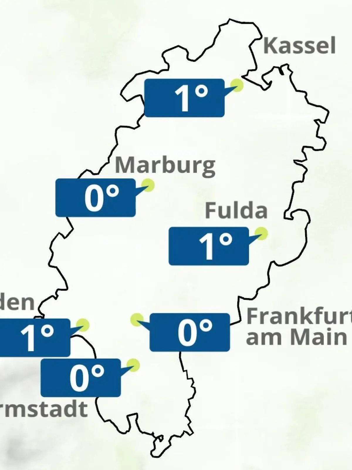 Bild zu: "Hessen: Wie wird das Wetter?"