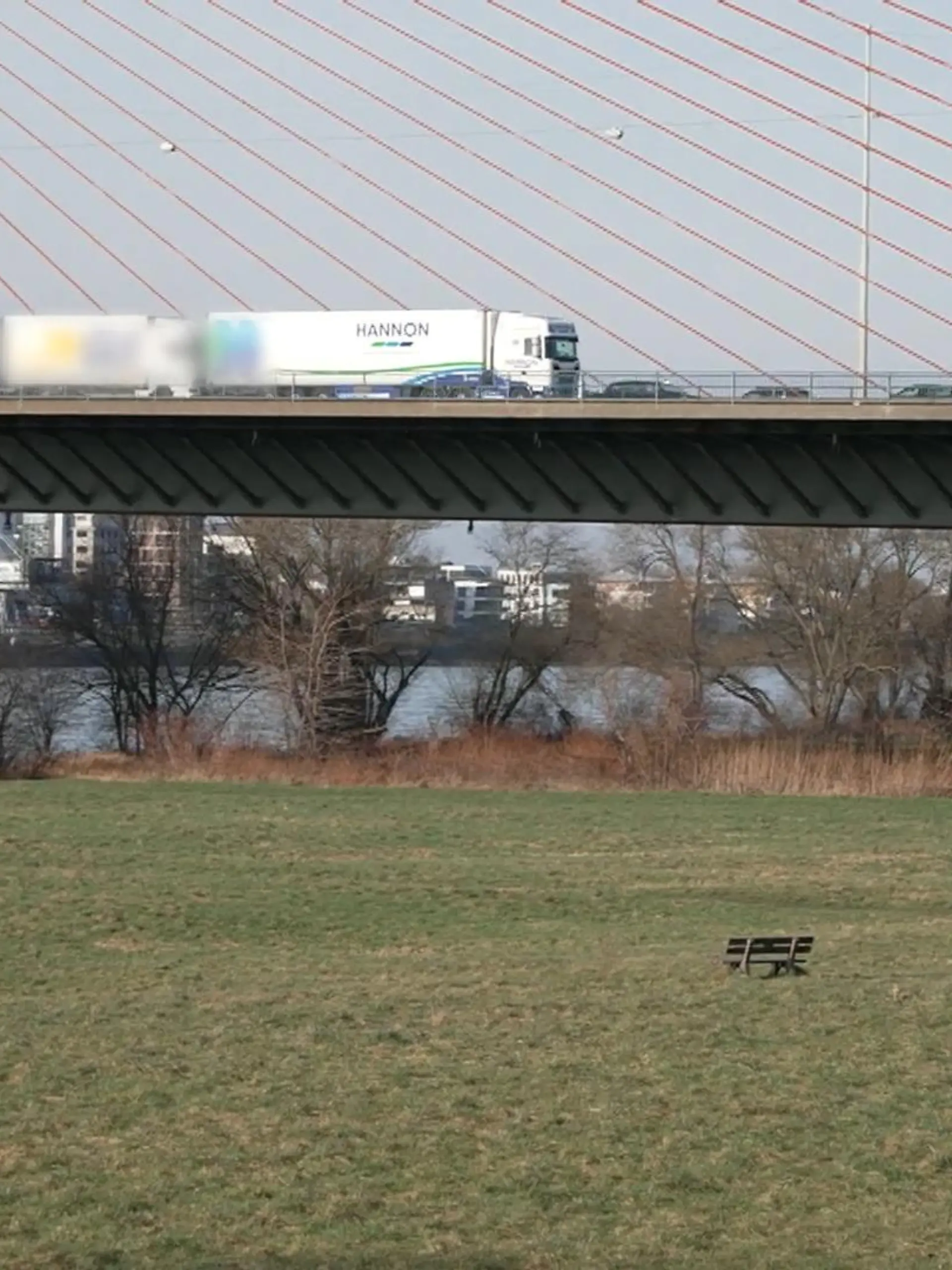 Bild zu: "Nordbrücke in Bonn für Laster teilweise gesperrt"
