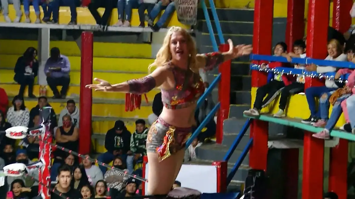 Warum Katrin Zeiske in einer der gefährlichsten Städte der Welt kämpft Wrestlerin mit Mission