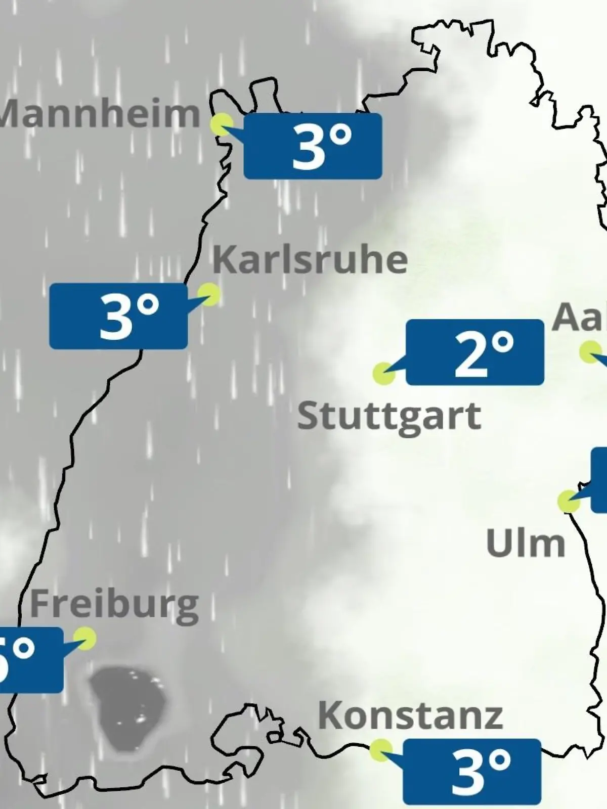Bild zu: "Baden-Württemberg: Wie wird das Wetter?"