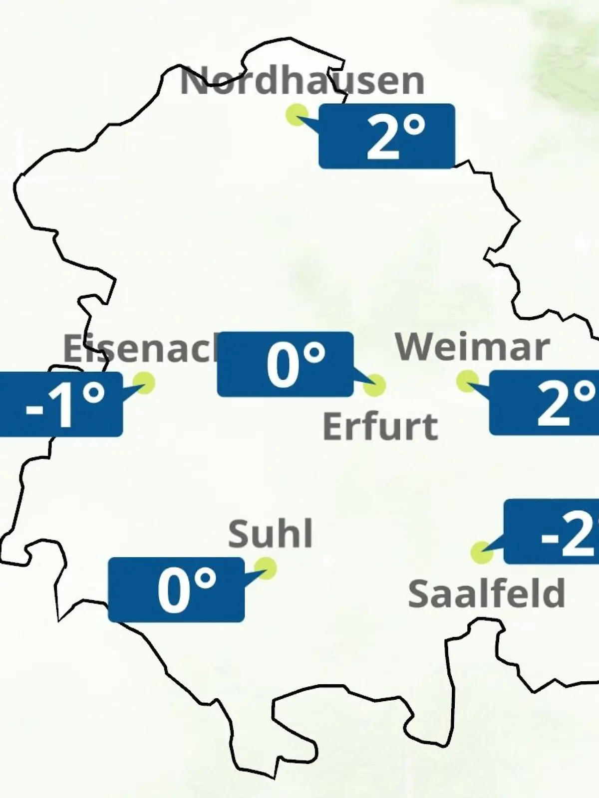 Bild zu: "Thüringen: Wie wird das Wetter?"