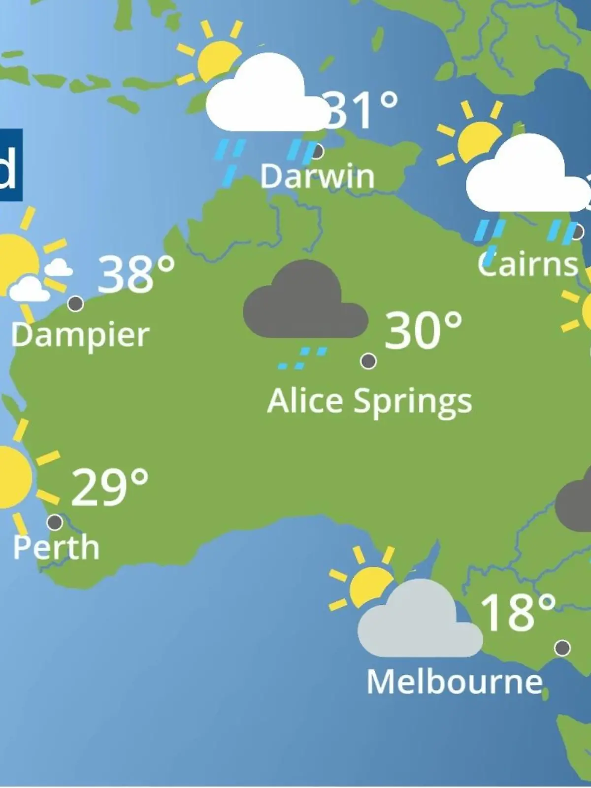 Bild zu: "Australien: Wie wird das Wetter?"