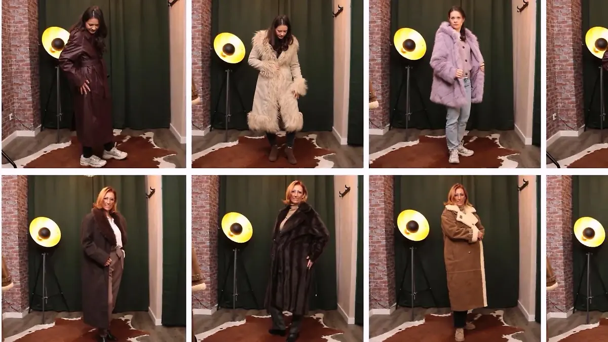 Die Trend-Mäntel für das Jahr 2026 Kunstfell und (Fake-)Leder sind überall